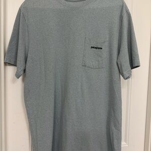 Patagonia Men's Pocket Tee in Heather Gray